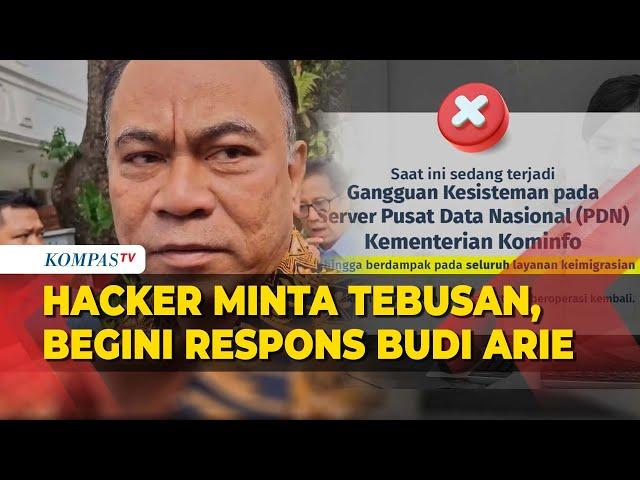 Hacker Minta Tebusan 8 Juta Dolar AS, Begini Respons Pemerintah Indonesia