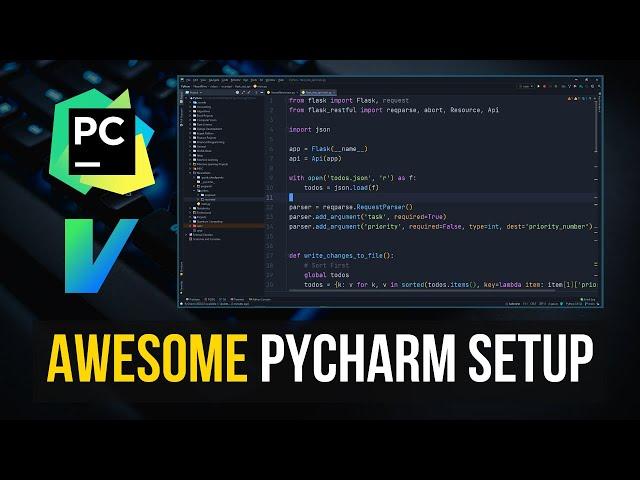 Awesome PyCharm Setup - Full Guide