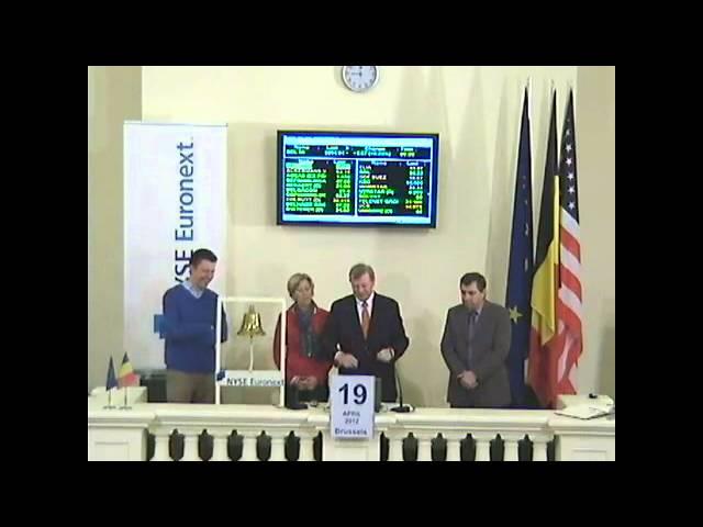 Bell Ceremony to Celebrate the Launch of the Twitter Account "bourse.be"/"beurs.be"