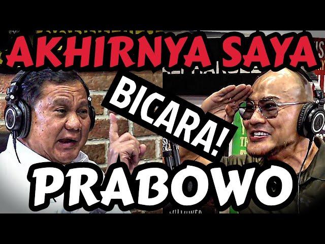 HABIS SEMUA!! PRABOWO PERDANA BICARA‼️ EXCLUSIVE - Deddy Corbuzier Podcast