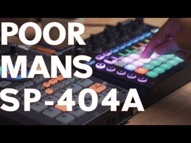 Turn SP-404sx into a SP-404A with a sequencer! - Novation Circuit