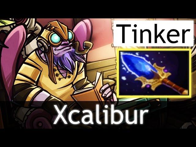 Xcalibur Tinker Aghanim's Scepter Gameplay