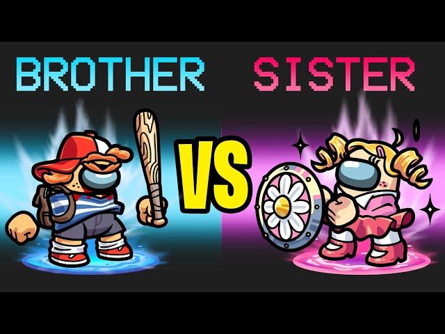 Brother vs Sister Mod in Among Us