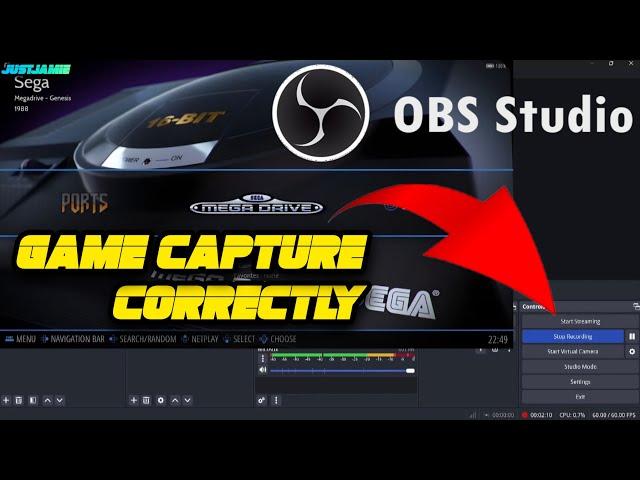 Game Capture With OBS Studio without Lag! #obsstudio #obssettings #gamecapture