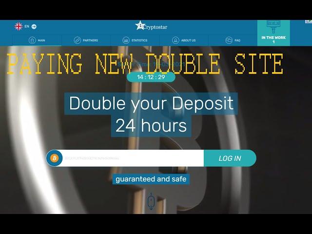 cryptostar.ltd +200% profit after 24 Hours New Double Site Paying