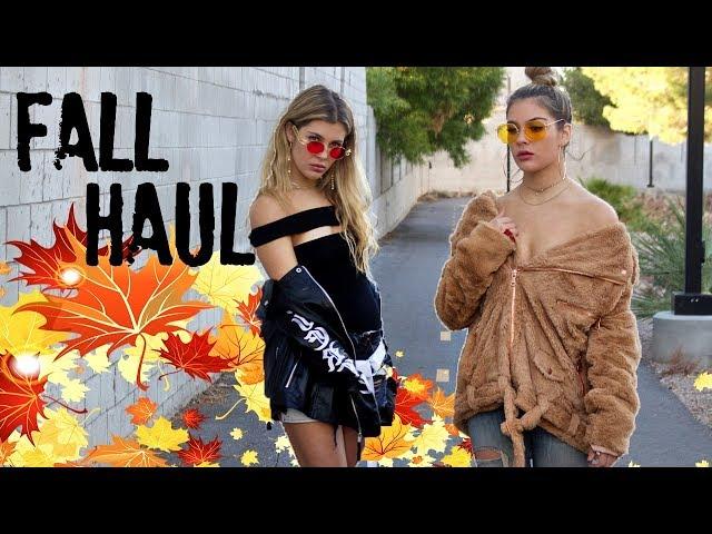 TRENDY BOOHOO CLOTHING TRY ON HAUL - Caci Twins