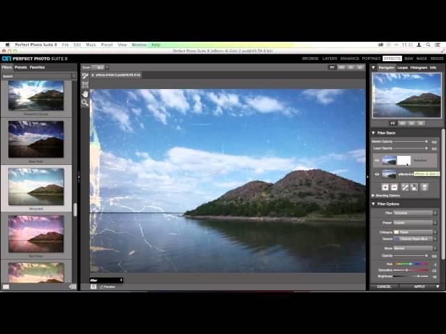 Getting Started in Perfect Effects 8 Premium with Liz LePage