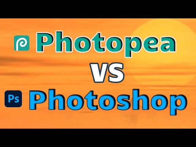 Photopea  vs Photoshop