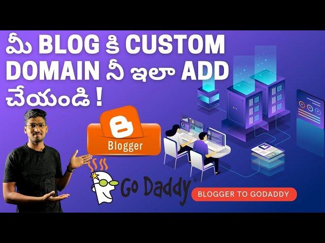 How To Add Custom Domain To Blogger Telugu | Prawin Tech