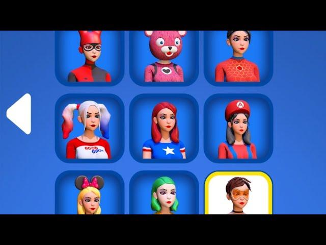 All the LEGENDARY SKINS in Twerk Race 3D - Running Game