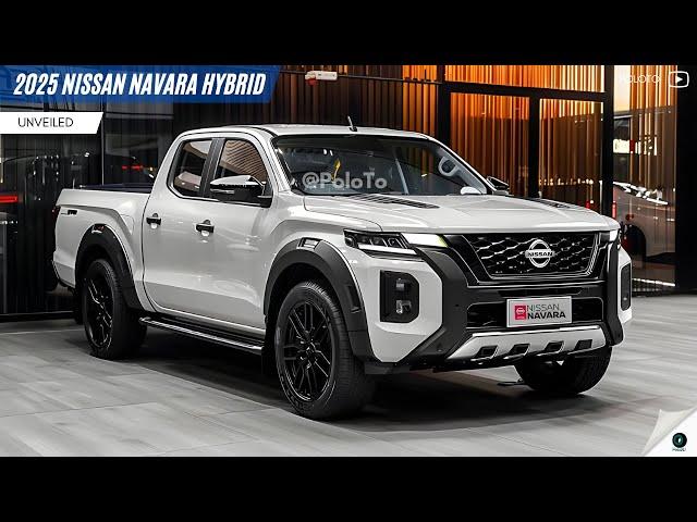 2025 Nissan Navara Hybrid Unveiled - a more modern and stylish look!