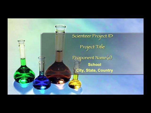 Introduction to OBS and Science Project Presentation Template