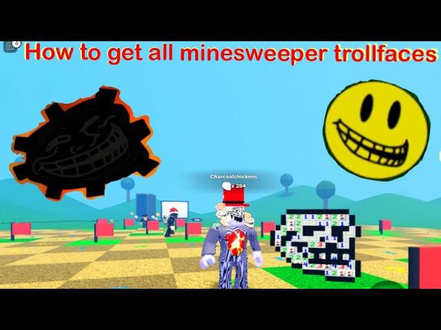 How to get all minesweeper trollfaces in find the trollfaces rememed