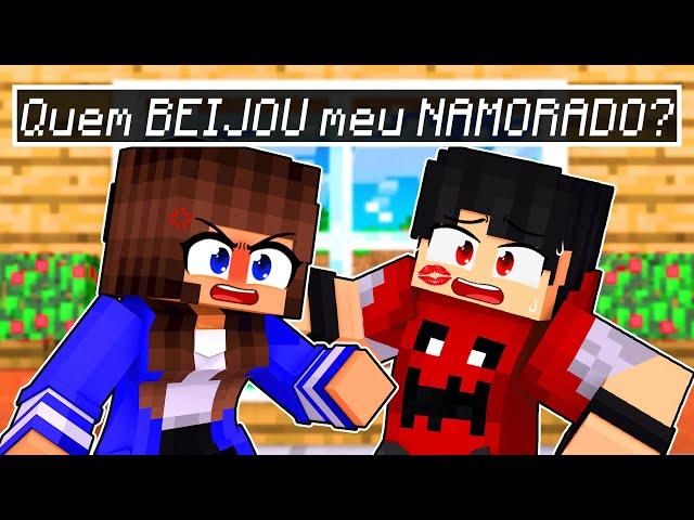 Quem BEIJOU o NAMORADO da MIIKA? no Minecraft ◂Miika▸