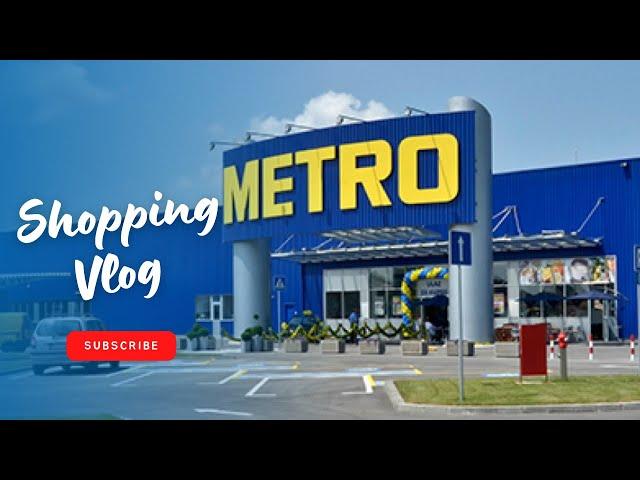 Grocery Shopping Pakistan | Best Store in Karachi | Metro Cash & Carry Supermarket Shopping Vlog |