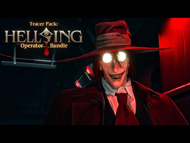 TRACER PACK: HELLSING OPERATOR BUNDLE ‍️ VOICE LINES - FINISHER - TRACERS - MW2