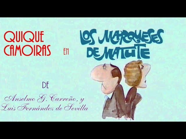 Los Marqueses de Matute - Teatro - Estudio 1, TVE