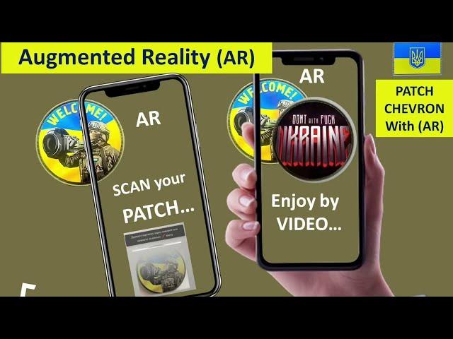 Customized Patch with Augmented Reality -AR Fishka for you