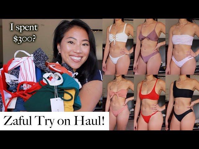 HUGE ZAFUL SWIMSUIT TRY ON HAUL 2018 | Is it worth it?