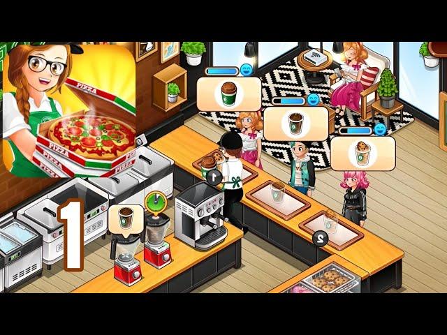 Cafe Panic - Part 1 - Gameplay Walkthrough - United States Level 1-10 (Android, iOS)