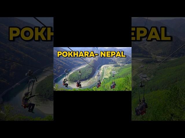 POKHARA - Most Beautiful Tourist Place in Nepal #mountains #nepal #rain #travel #viralvideo #reels