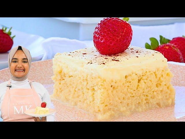 The softest, lightest TRES LECHES CAKE you will ever have