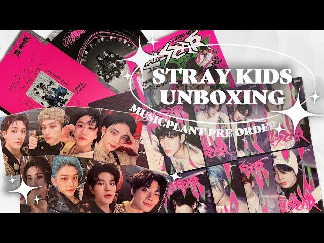 Unboxing 12 Versions of ROCK-STAR | MusicPlant Pre-Order | Stray Kids