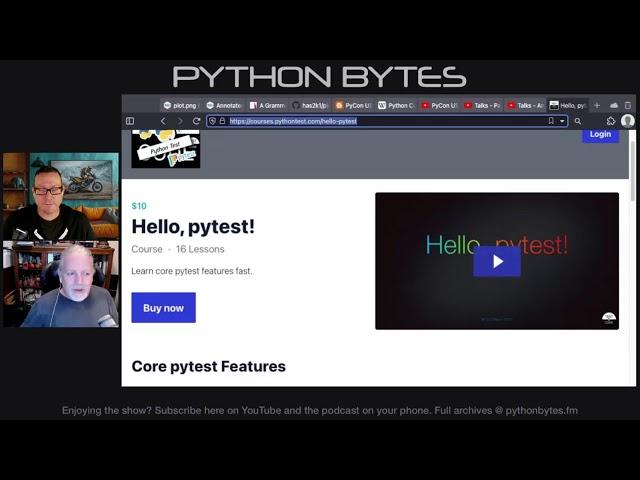 397: So many PyCon videos - Python Bytes