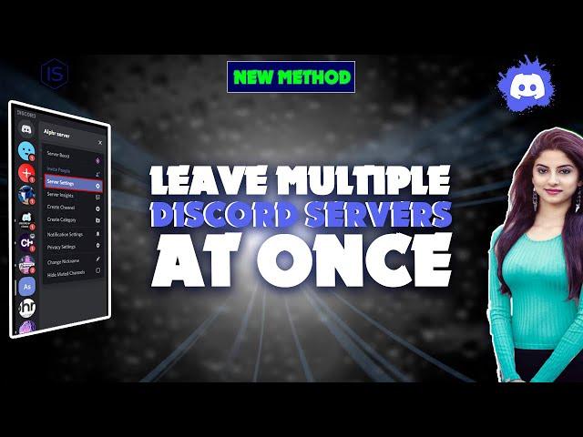 How to leave multiple discord servers at once 2024 | Initial Solution