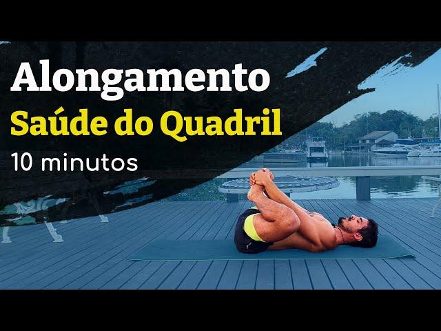 10 Minutos Alongamento/mobilidade - A saúde do seu quadril - Iniciante