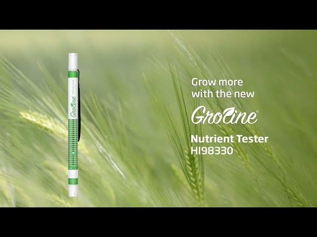 New Product HI98330 - Groline Nutrient Tester   |   Hanna Instruments India