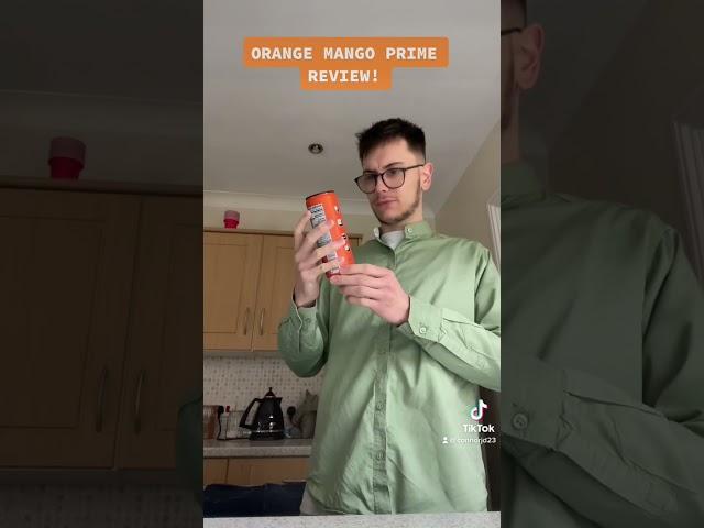 ORANGE MANGO PRIME ENERGY REVIEW! #prime #ksi #loganpaul