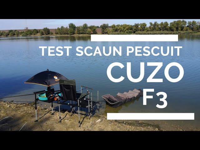 Scaun pescuit  Cuzo F3 + platforma - Prima impresie &test