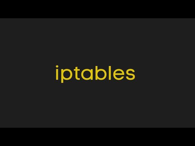 iptables Demystified - Port Redirection and Forwarding HTTP Traffic to another machine (part 1)