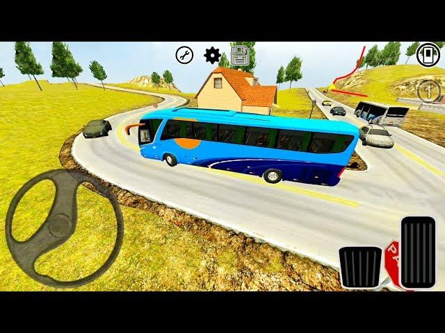 Bus Simulator 2019 Update: PAR 1200 Bus and New Routes  - Android Gameplay