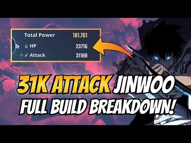 31k ATTACK JINWOO BUILD (8-PC CURSE SET) AND DAMAGE TEST vs 4-PC EXPERT SET - WHICH ONE IS BETTER?