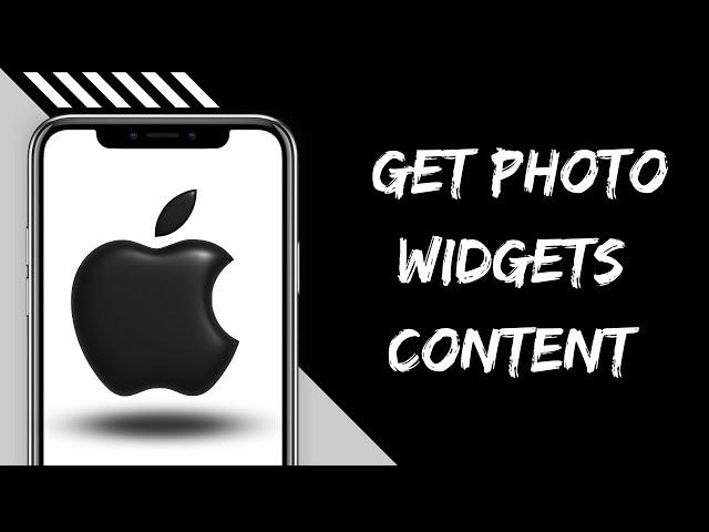 How to Fix Photo Widgets No Content Available on iPhone iOS 16 | Photo Widget No Content iOS 16