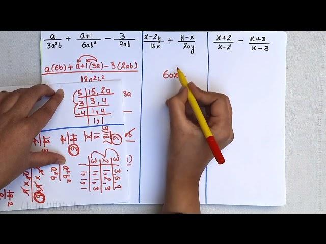 HOW TO SIMPLIFYING ALGEBRAIC FRACTIONS @MATH WITH NOOR #motivation #trending