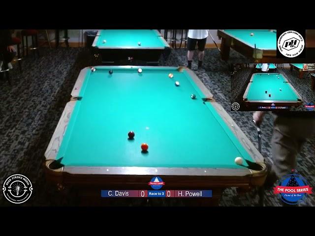 Clay Davis vs Hank Powell - 8 Ball Tournament - Fourth Place Match - 2/10/24