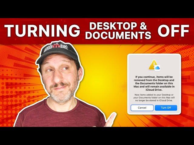 What Happens When You Turn Off Desktop & Documents Folders for iCloud Drive?