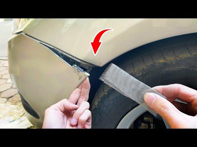 Genius Method! How To Repair Cracks In Your Car That No One Tells You