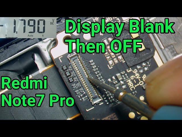 Redmi Note 7 Pro Display Blank then Off Solution By Jyotsna mobile Care