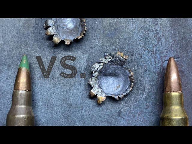 How Effective Is 5.56 Green Tip Against Steel? (Green Tip vs. FMJ)