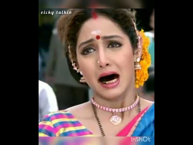 Sridevi as madrasi - Roop ki rani choro ka raja comedy scene