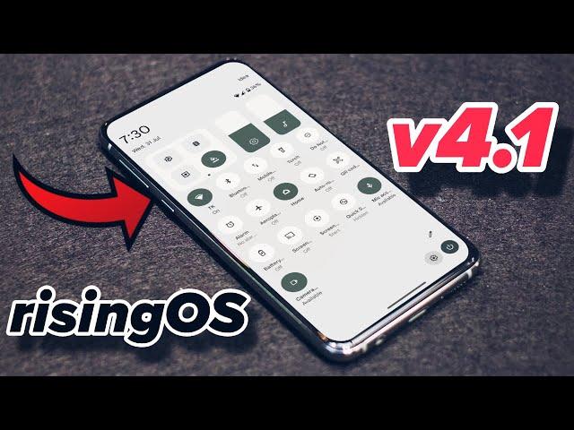 Finally Something Unique is here in CUSTOM ROM: ft. risingOS 4.1 
