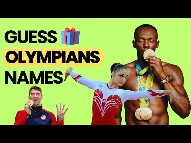 Guess OLYMPICS Legends Past & Present | SPORTS General Knowledge QUIZ | 30 Trivia Questions & Answer