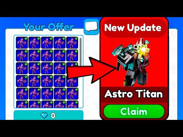 OMG!! I GOT NEW ASTRO TITAN FOR 50 MECH BUNNIES | EPISODE 72 (PART 2) UPDATE Toilet Tower Defense