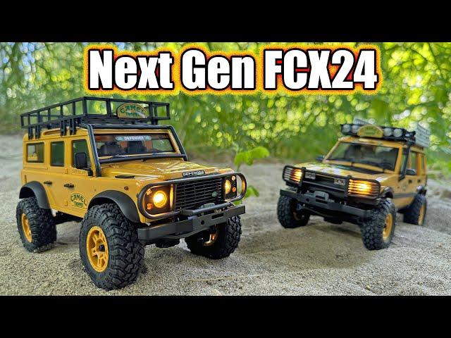 New KING of 1/24 RC Trucks?! FMS Land Rover Camel Trophy FCX24m