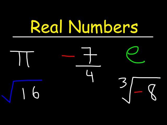 Real Numbers