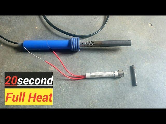 How To Change Solder Iron Element - 20 Sec Fast Heating - 60 watt Iron Solder